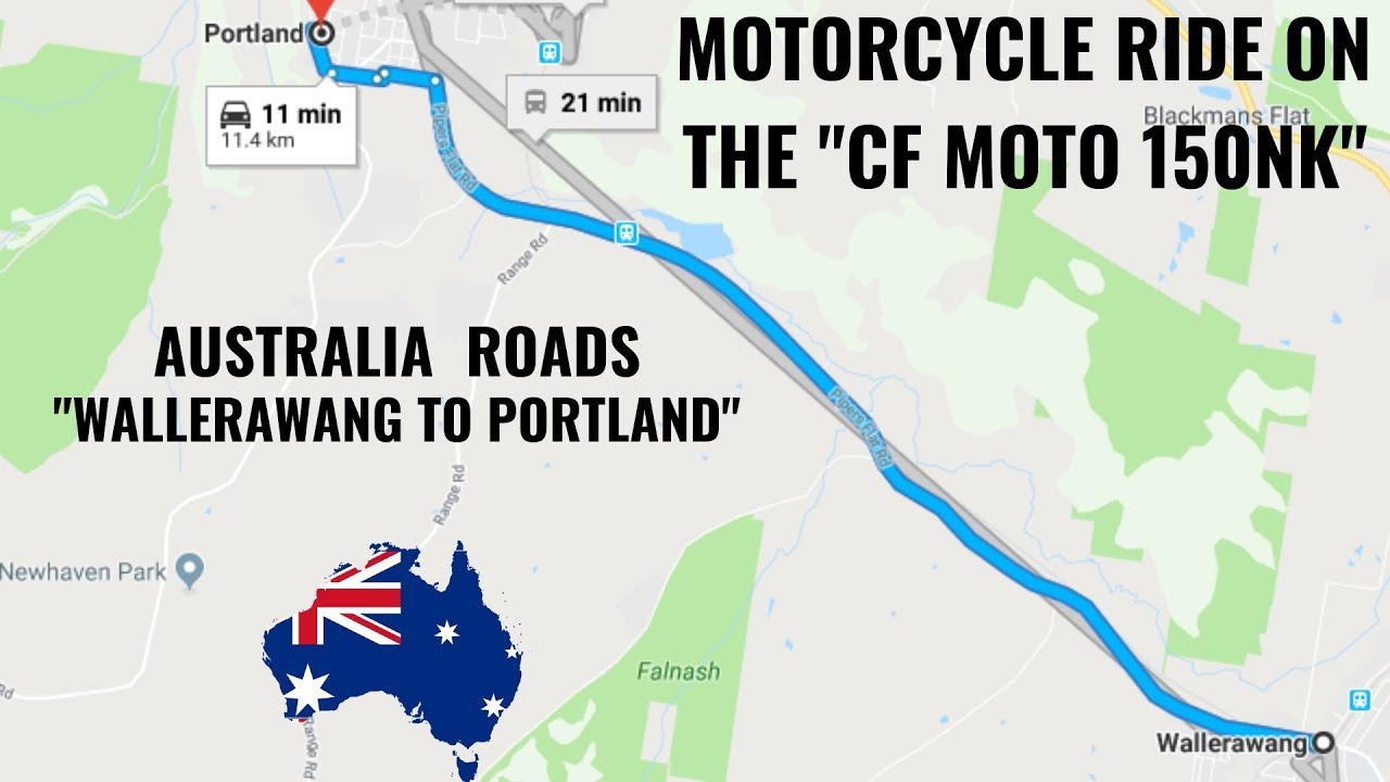 CF MOTO 150NK AUSTRALIA RIDE | Wallerawang to Portland