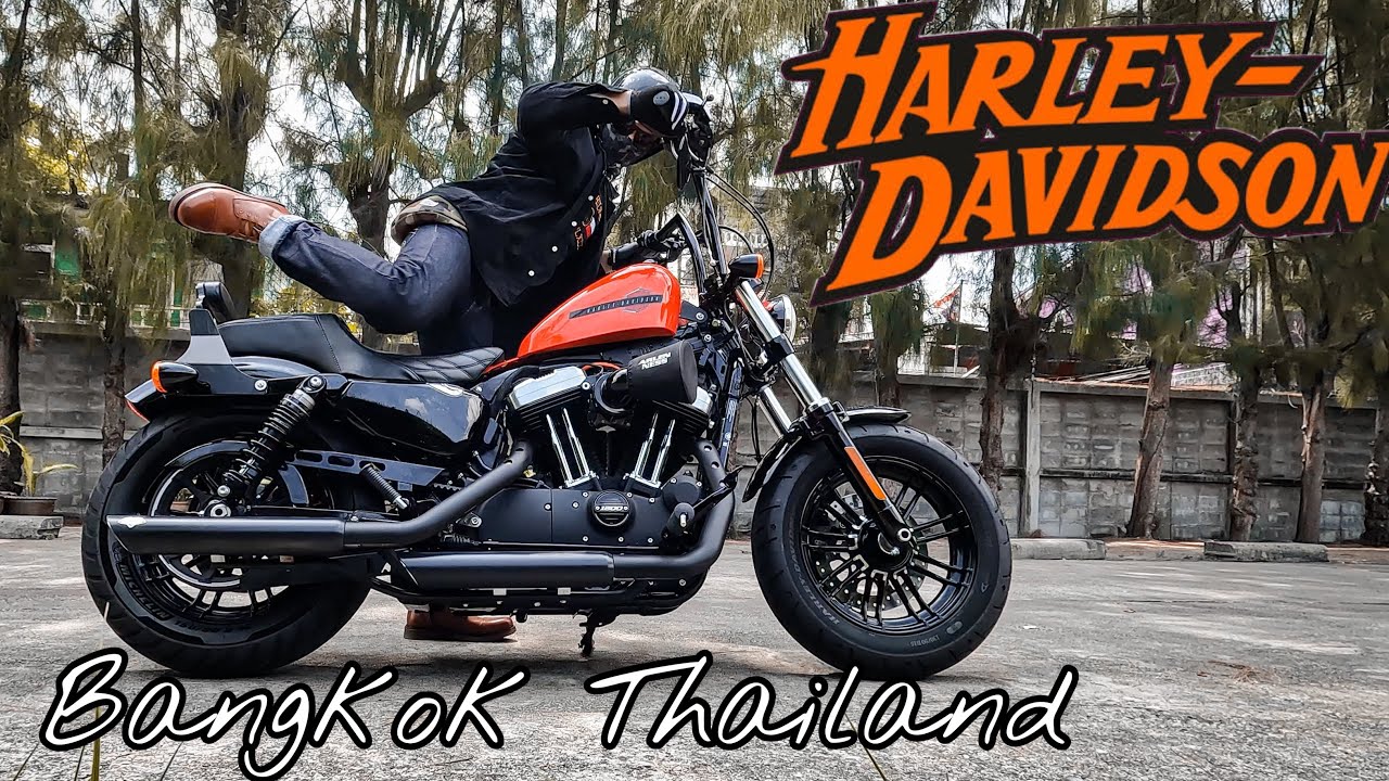 Harley Davidson 48 | ICONSIAM , Bangkok Thailand | [Pure RAW Sound]