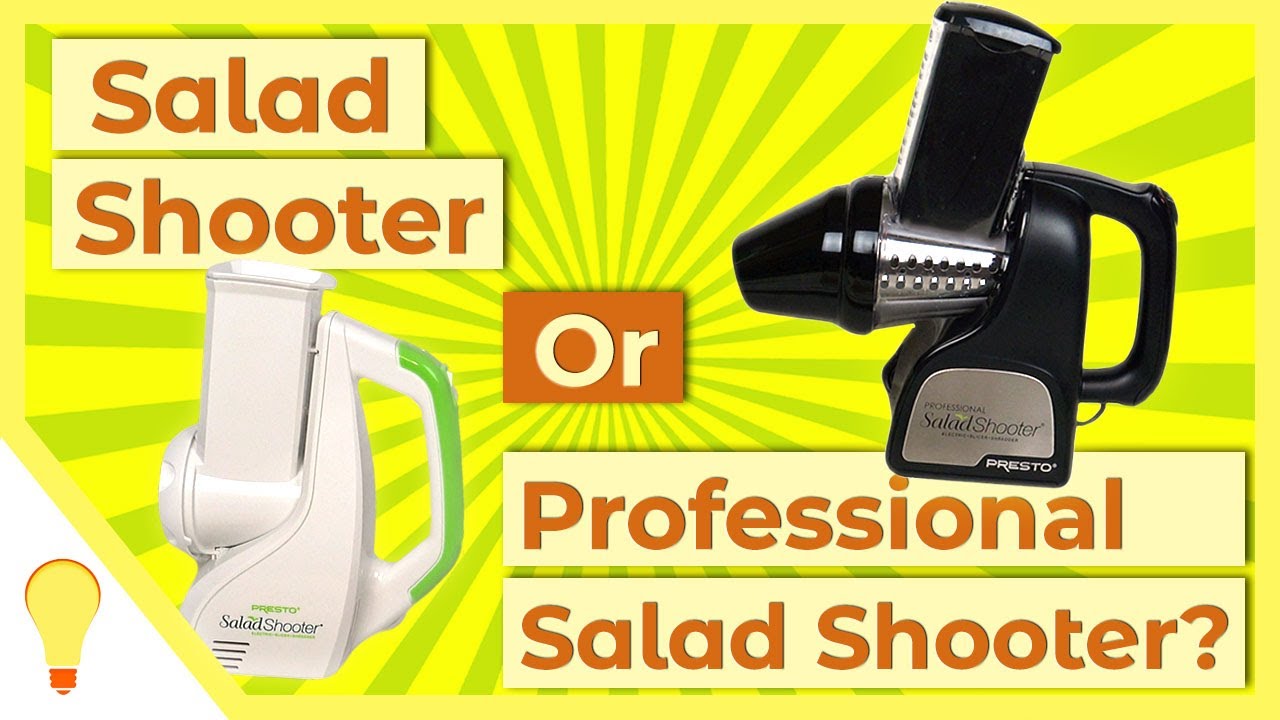 Presto Salad Shooter Vs Professional - What's the Difference?