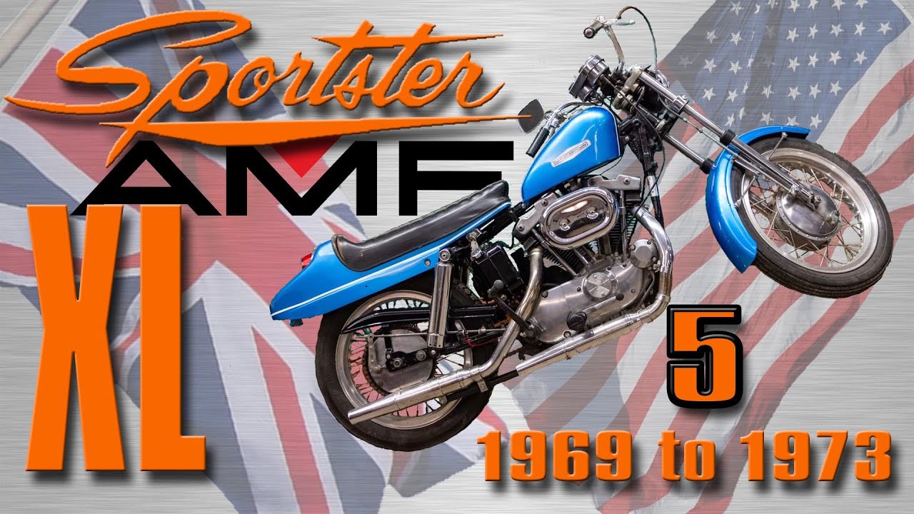 History of the Harley-Davidson Sportster XL - Ep 5: 1969-1973 The AMF Era Begins