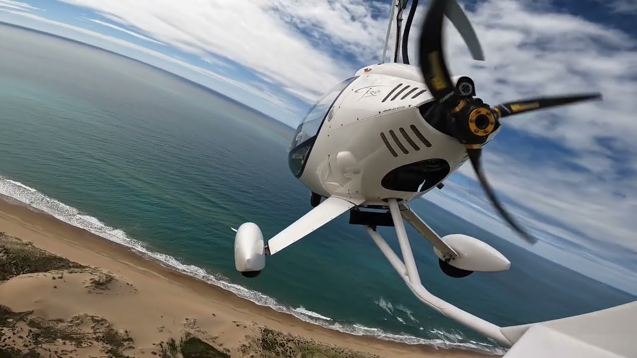 Gyrocopter flight 2022   4K