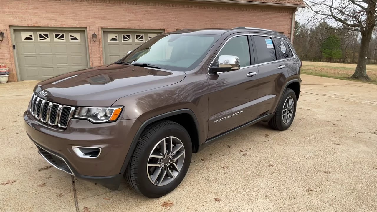 2020 JEEP GRAND CHEROKEE LIMITED WALNUT BROWN METALLIC FOR SALE USED INFO WWW.SUNSETMOTORS.COM