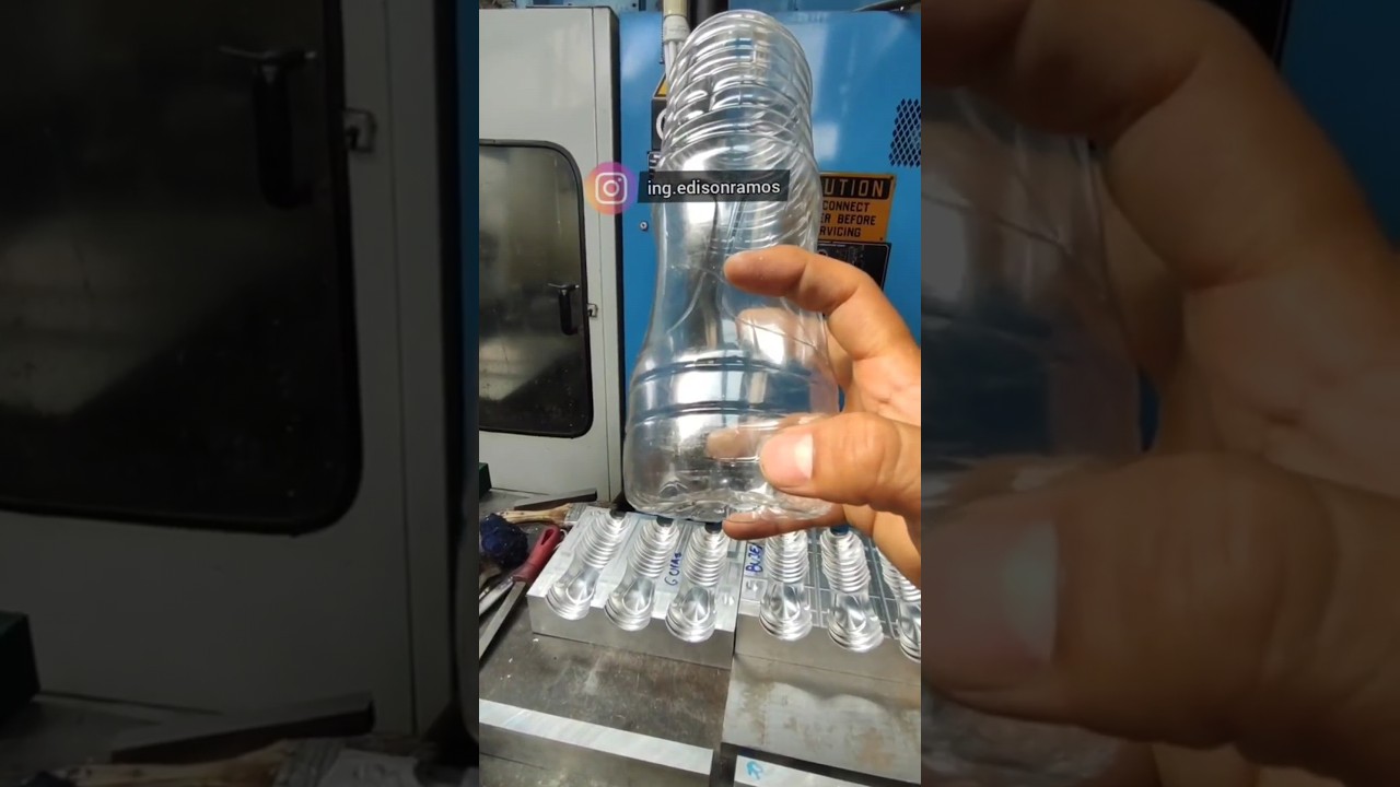 Fabricación completa de MOLDE de 3 CAVIDADES para sopladora de botellas PET automática 🇪🇨 ECUADOR