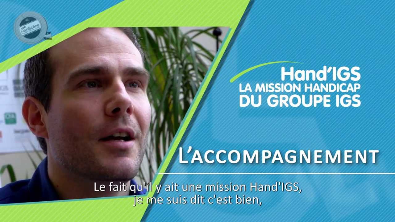 GROUPE IGS | Etudes et Handicap - une mission pédagogique pour tous les handicaps