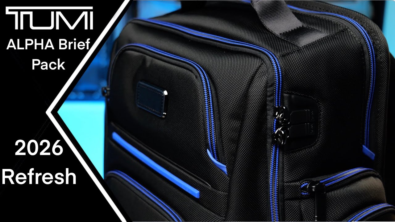 FINALLY, Tumi Alpha Brief Pack Refresh 2026 Review!