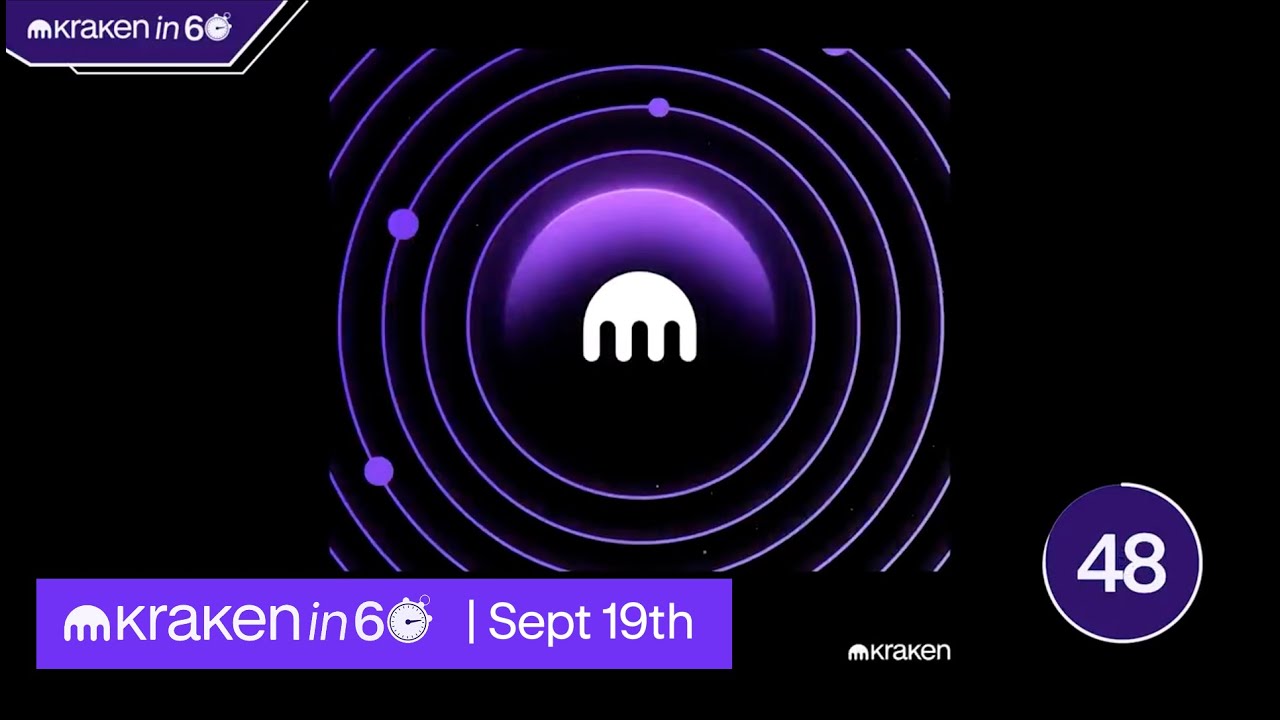 Kraken in 60 - September 19th