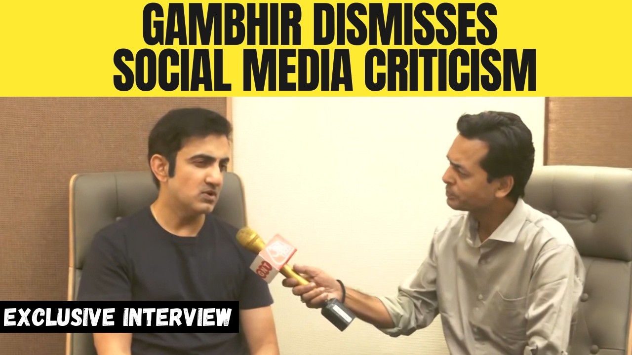 EXCLUSIVE: Gautam Gambhir says high-risk & high-reward approach key to T20 WC success |Sports Today