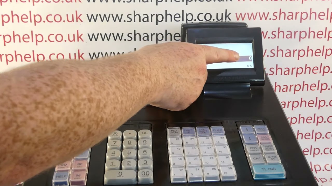 How To Change Decimal Point Place Position Sharp XE-A207 / XEA207 / XE-A177 / XEA177 Cash Registers