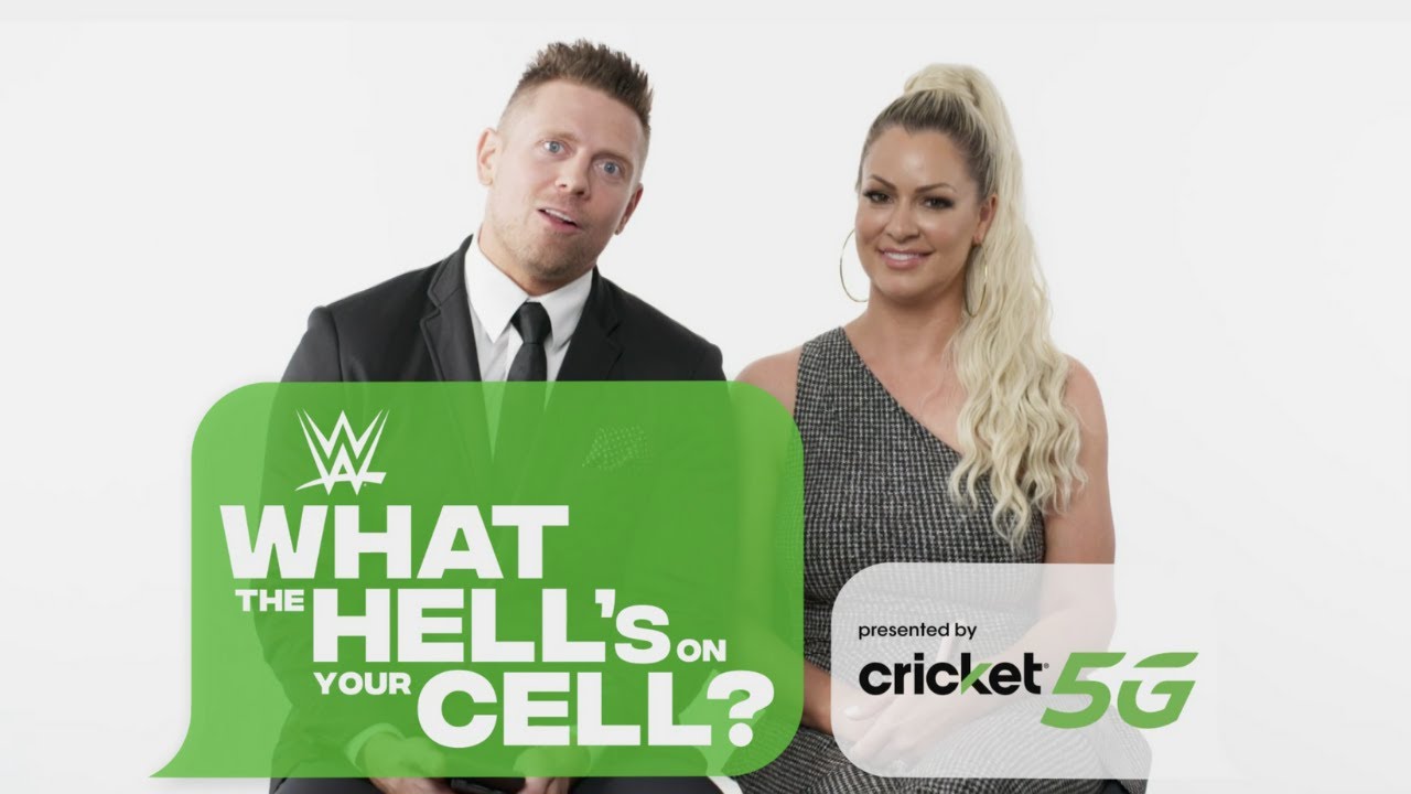 WWE’s “What the Hell's on Your Cell?” ft. The Miz and Maryse Mizanin | Cricket Wireless