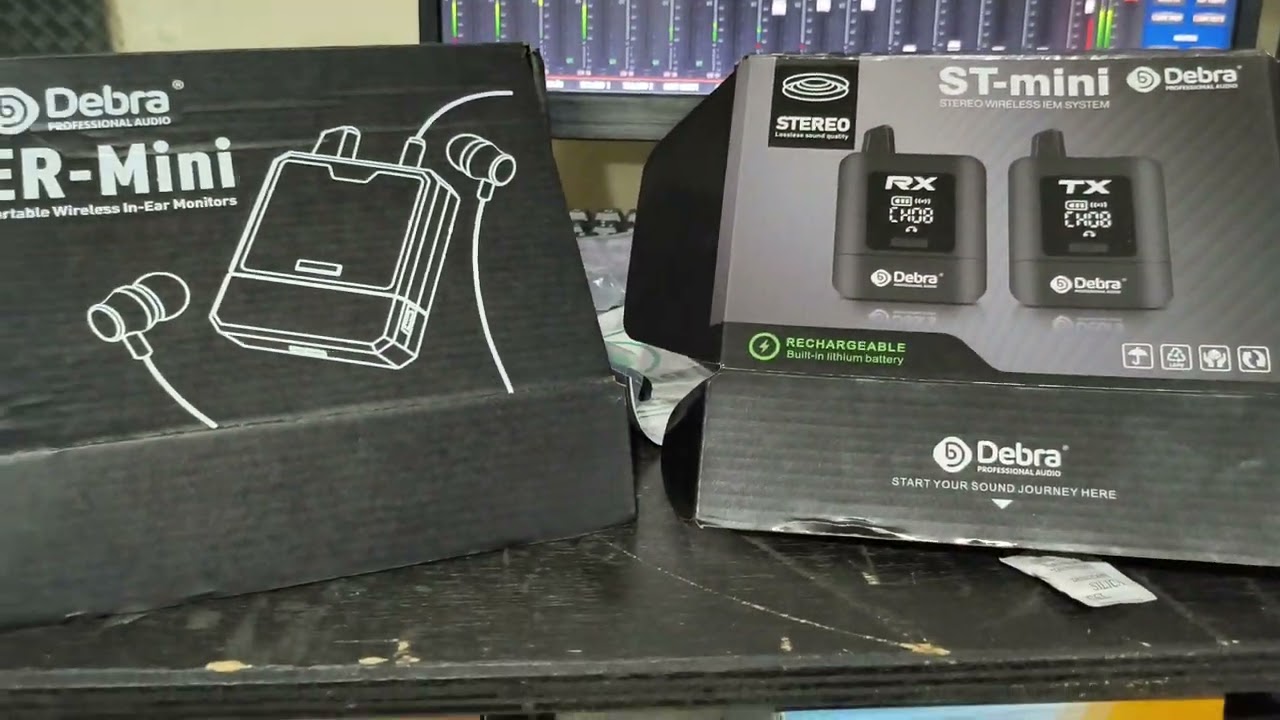 Novos monitor Debra ST míni. Stereo #somprofissional #monitordepalco