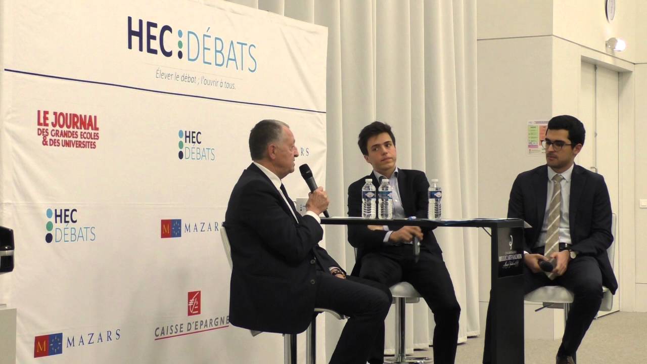 Jean-Michel Aulas à HEC Débats - Conférence