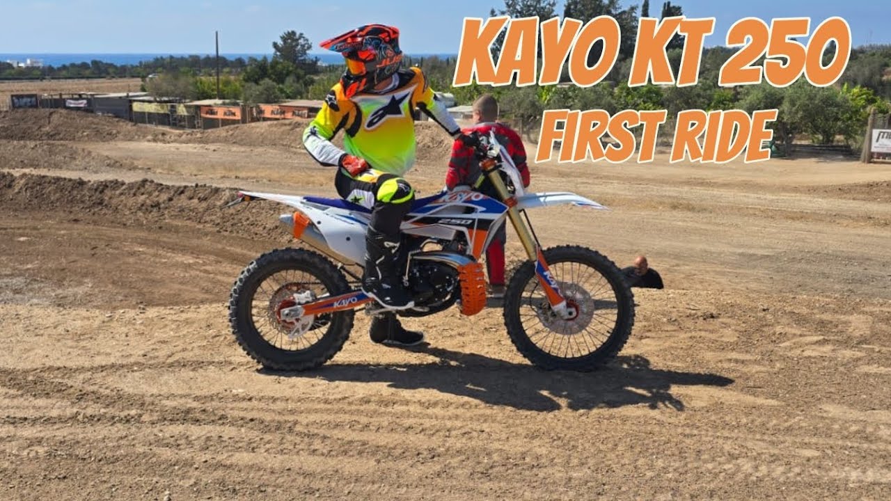 Kayo KT 250 First Ride & Running In #kayo #kayokt250 #motorcross #enduro 