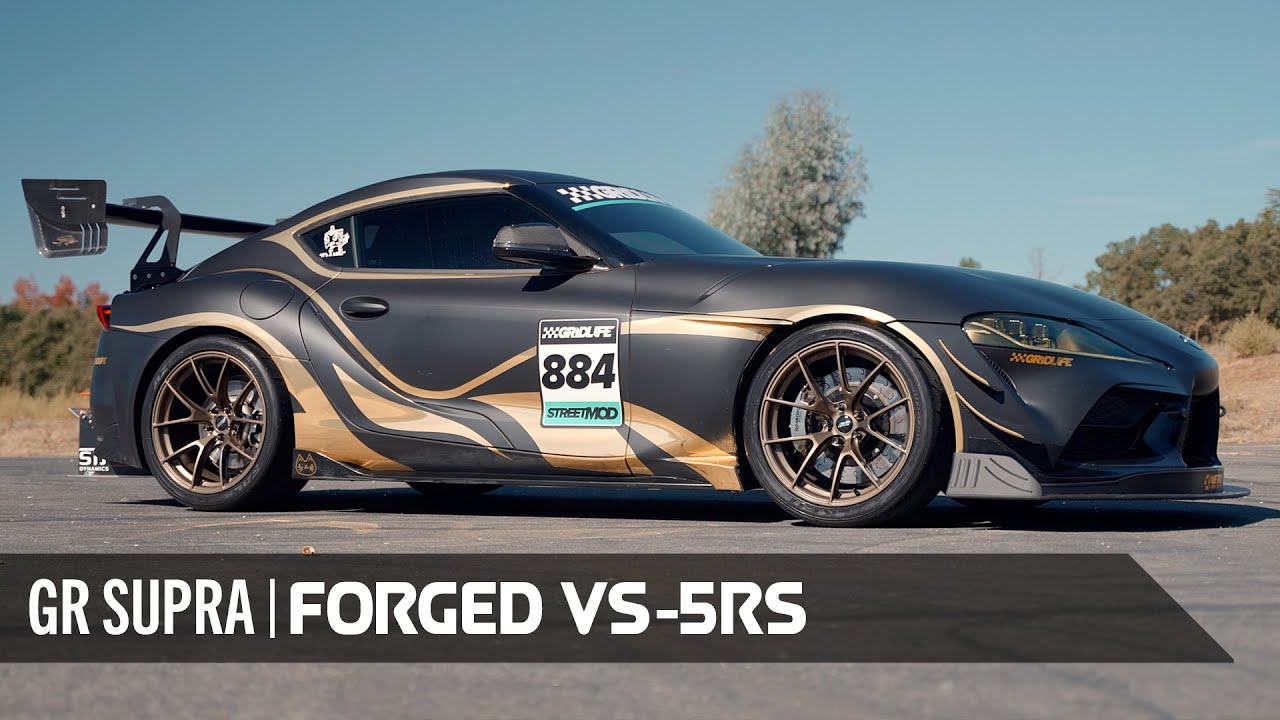 Toyota GR Supra on Apex VS-5RS Forged Wheels