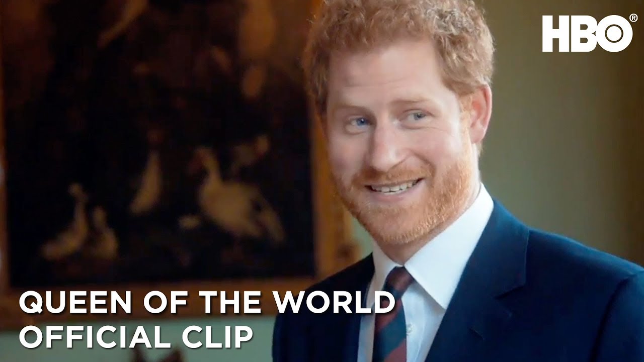 Prince Harry Greets Commonwealth Scholars | Queen of the World | HBO