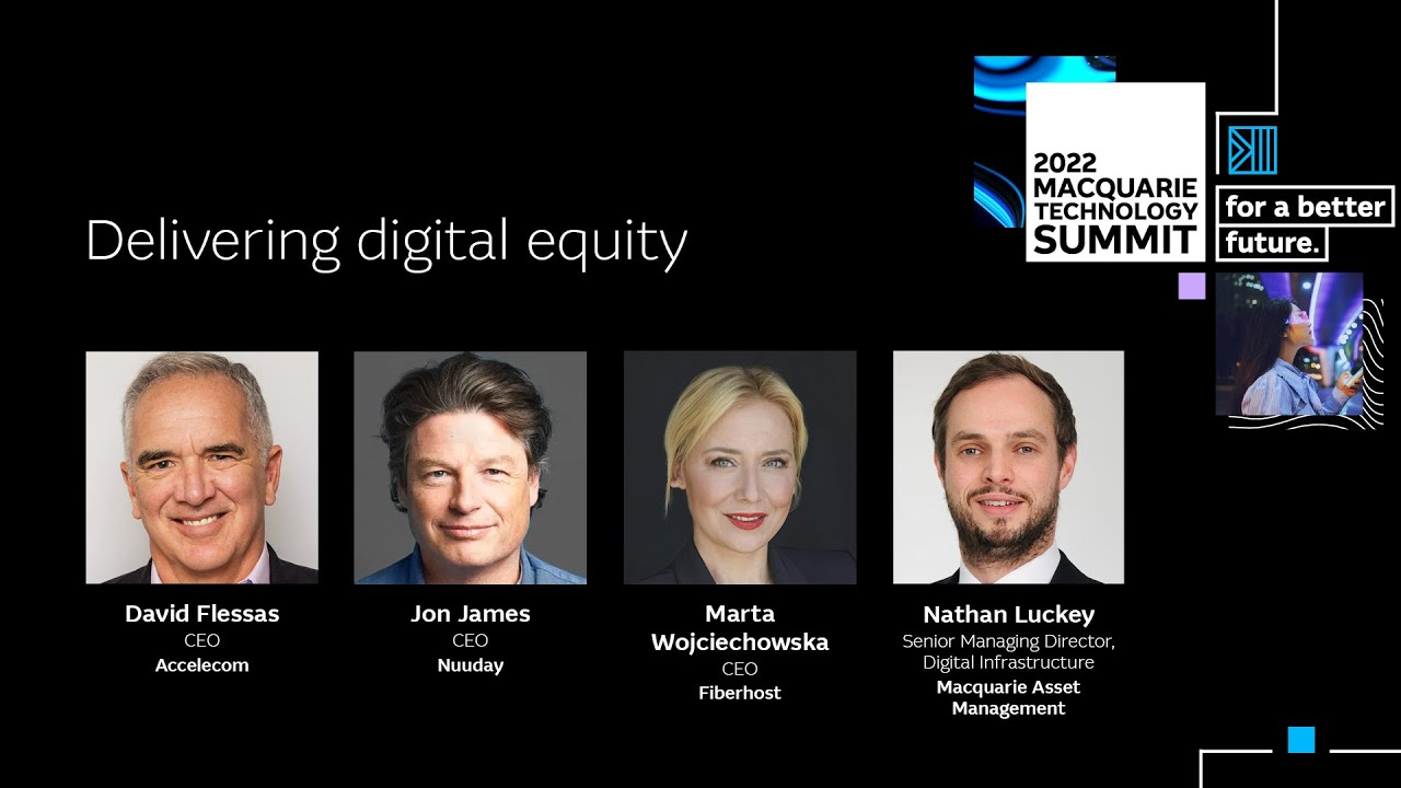 Panel: Delivering Digital Equity | Macquarie Group