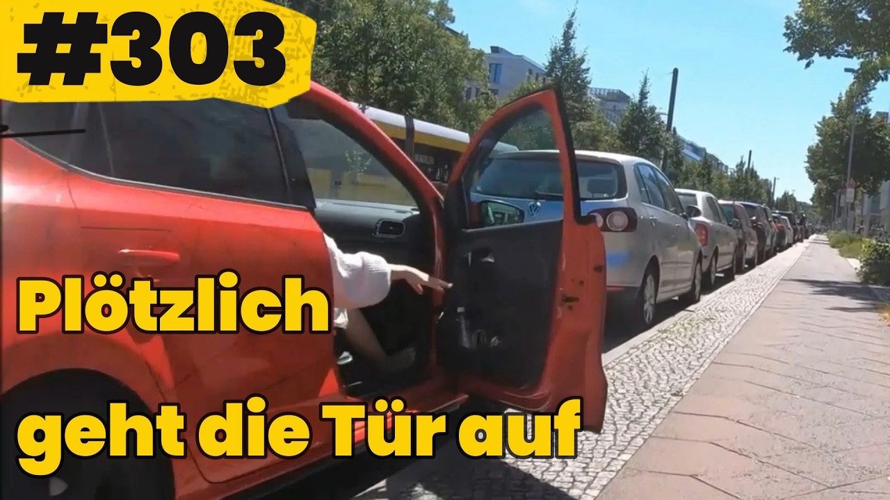 Dooring, über den Gehweg fahren und Überholzwang - FDD - Folge #303