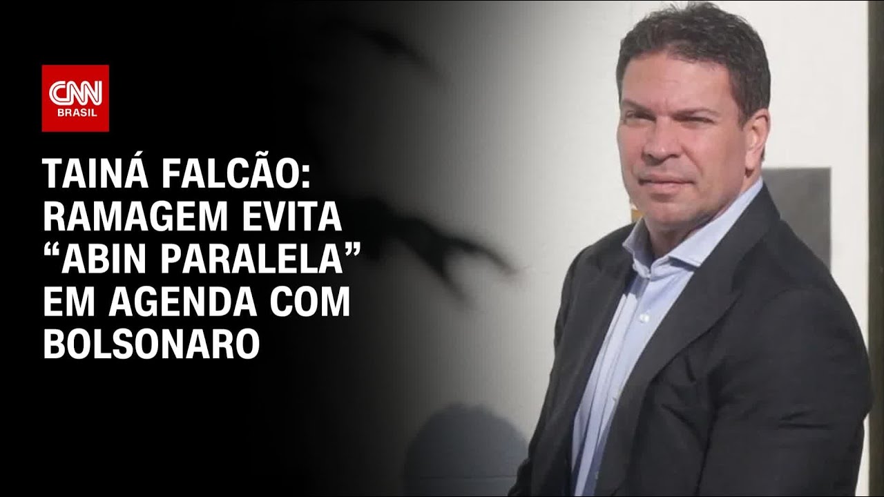 Tain&aacute; Falc&atilde;o: Ramagem evita &ldquo;Abin paralela&rdquo; em agenda com Bolsonaro | BASTIDORES