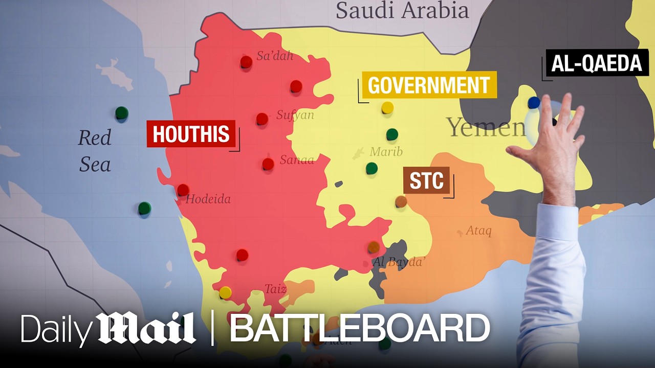How the Yemen Civil War Got So Out Of Control | Battle Board | Daily Mail