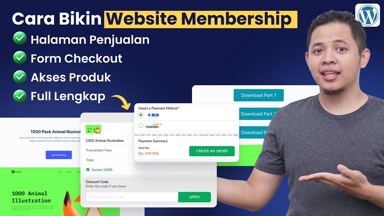 Cara Membuat Website Membership WordPress + Plugin Sejoli