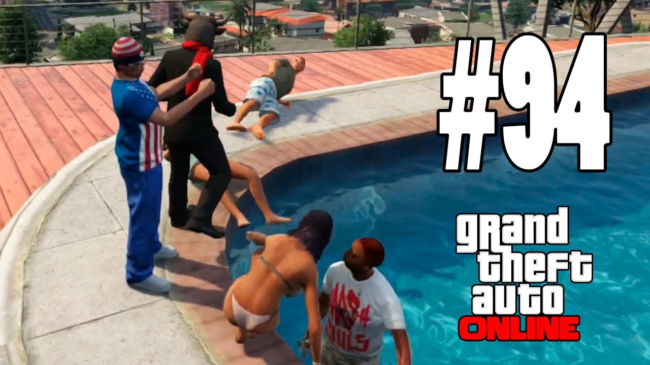 GTA V ONLINE Online |"SALTA A LA PISCINA CAMPEÓN!!" #94 - GTA 5 ONLINE Gameplay