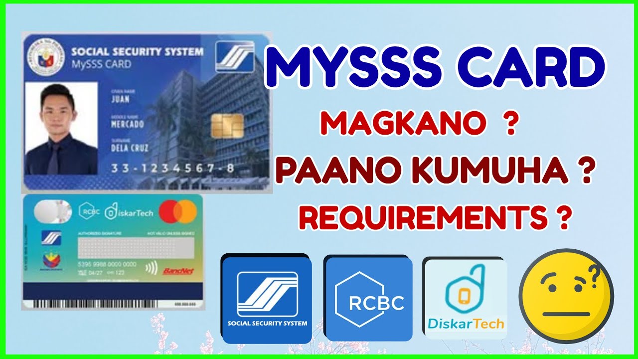 Сколько стоит карта SSS RCBC? Как получить? Как заказать удостоверение личности SSS онлайн?