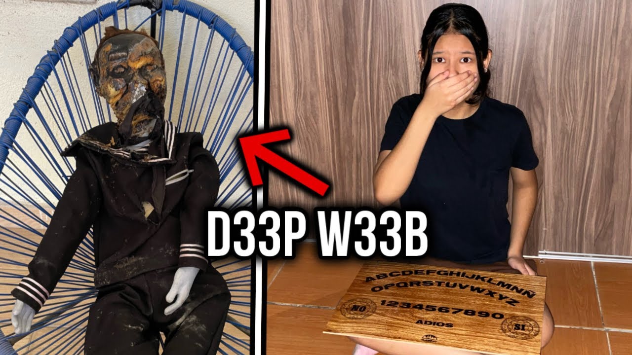 ❌NUNCA DEBÍ HACERLE ESTA PREGUNTA AL MUÑECO DE LA *D33P W33B* A TRAVEZ DE LA OUIJA| Regina MH