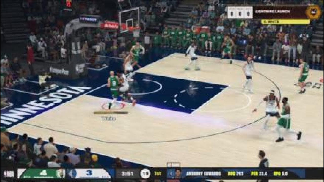 NBA 2K26 - Minnesota Timberwolves at Boston Celtics