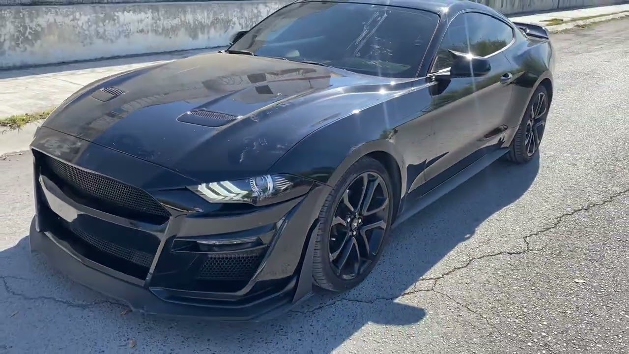 Así quedó el mustang y mostrándoles el grisesonn