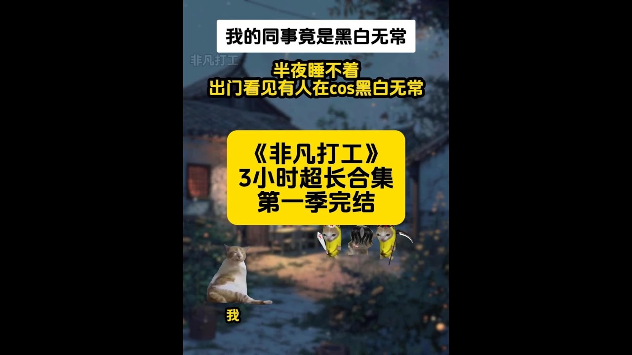 《非凡打工》第一季完结 #猫meme #猫meme小剧场 #猫meme故事 #超爆小故事