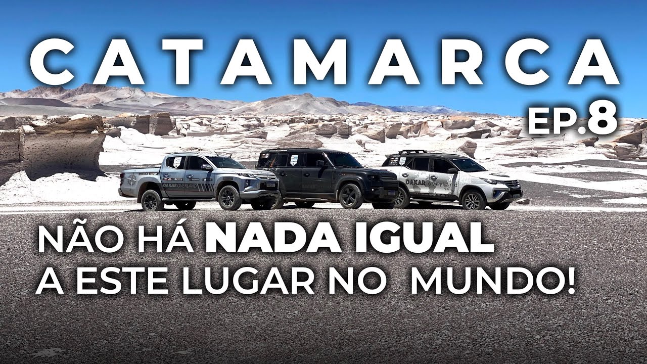 Ep.8: Campo de Piedra Pomez, a mais espetacular paisagem da Argentina • Catamarca 4x4