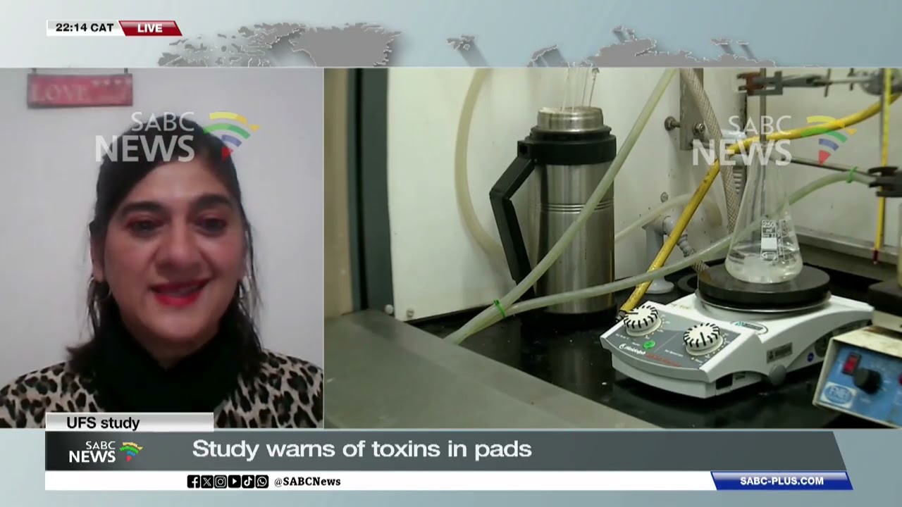UFS Study | Spotlight on toxins in sanitary pads: Dr Vivian Mokome & Zaakira Mahomed