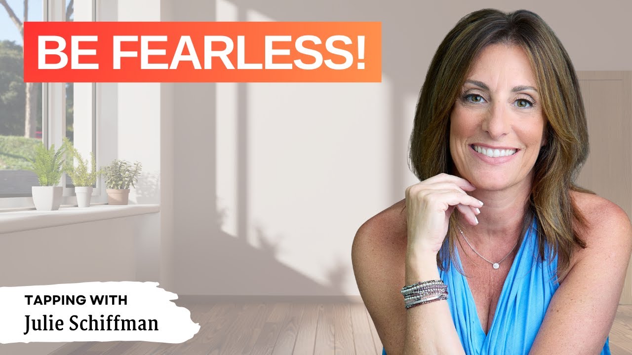 BE FEARLESS!: EFT Tapping Therapy (with Powerful Affirmations) | Try this TAPPING Technique!
