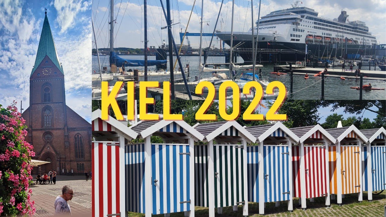 Kiel - Urlaub in Deutschland 2022 Teil9 - Sehenswürdigkeiten Tipps Kieler Förde Aquarium Cafés Hafen