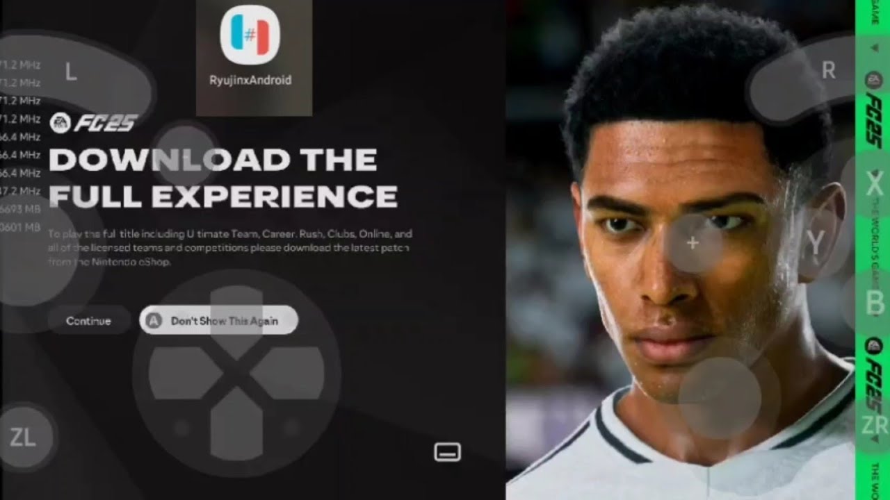 EAFC25 RYUJINX EMULATOR ANDROID - Switch Game