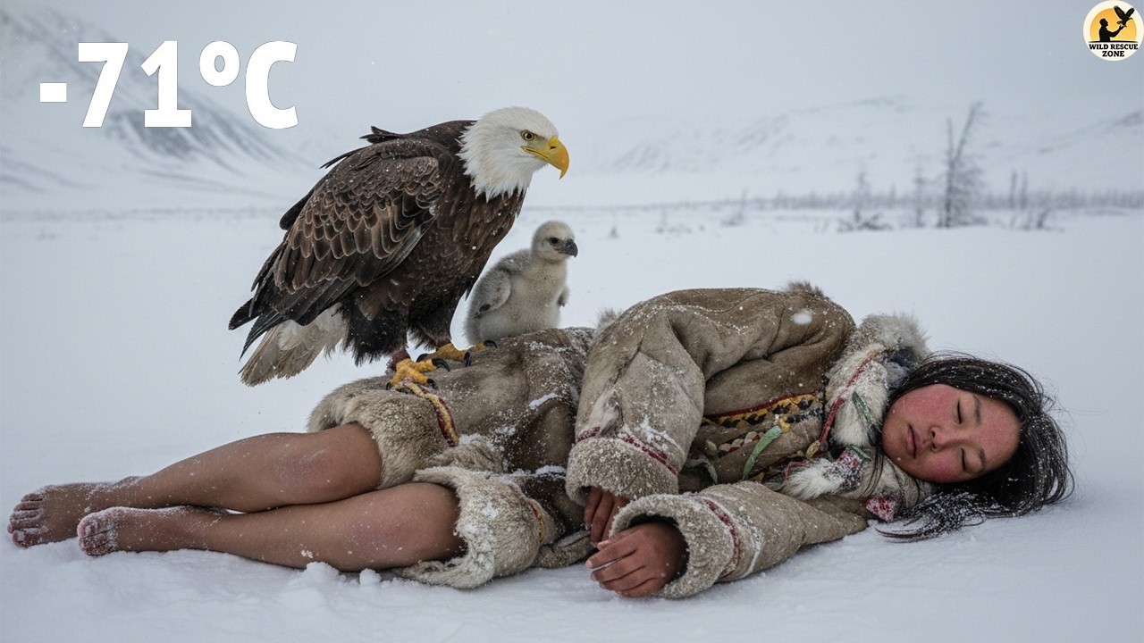 🦅 An Old Man Saves an Injured Mother Eagle in Siberia — A Heartwarming Story