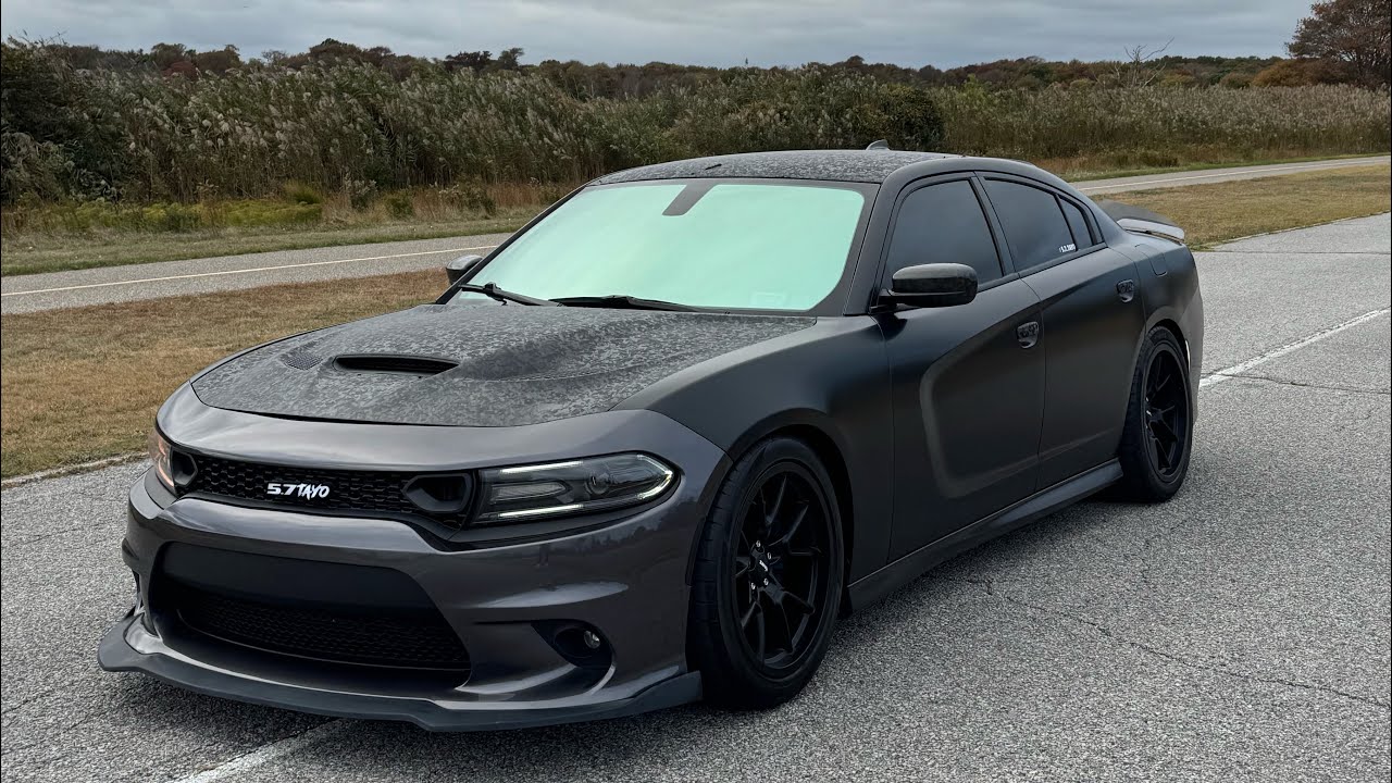 3RD PERSON POVE DRIVE |HIGHWAY PULLS IN TUNED DODGE CHARGER| 