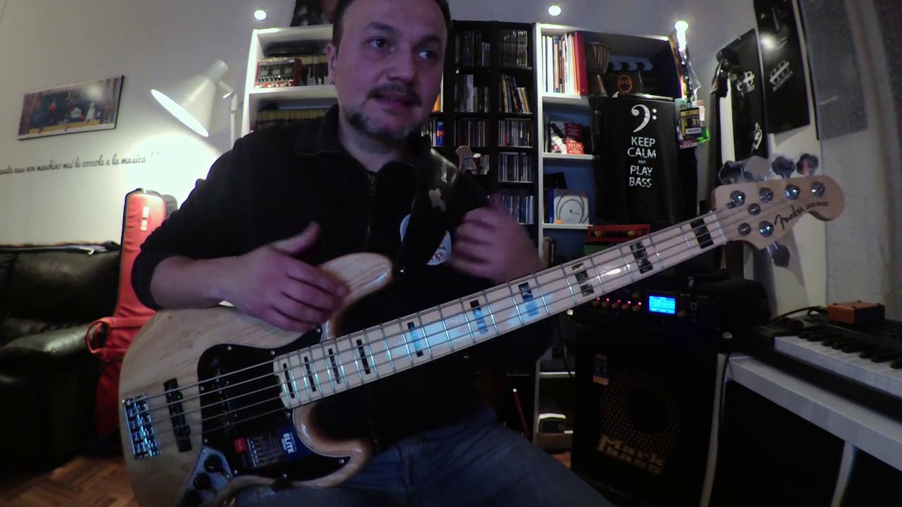 Lezioni di Basso Elettrico -  Recensione Fender Jazz American Elite V