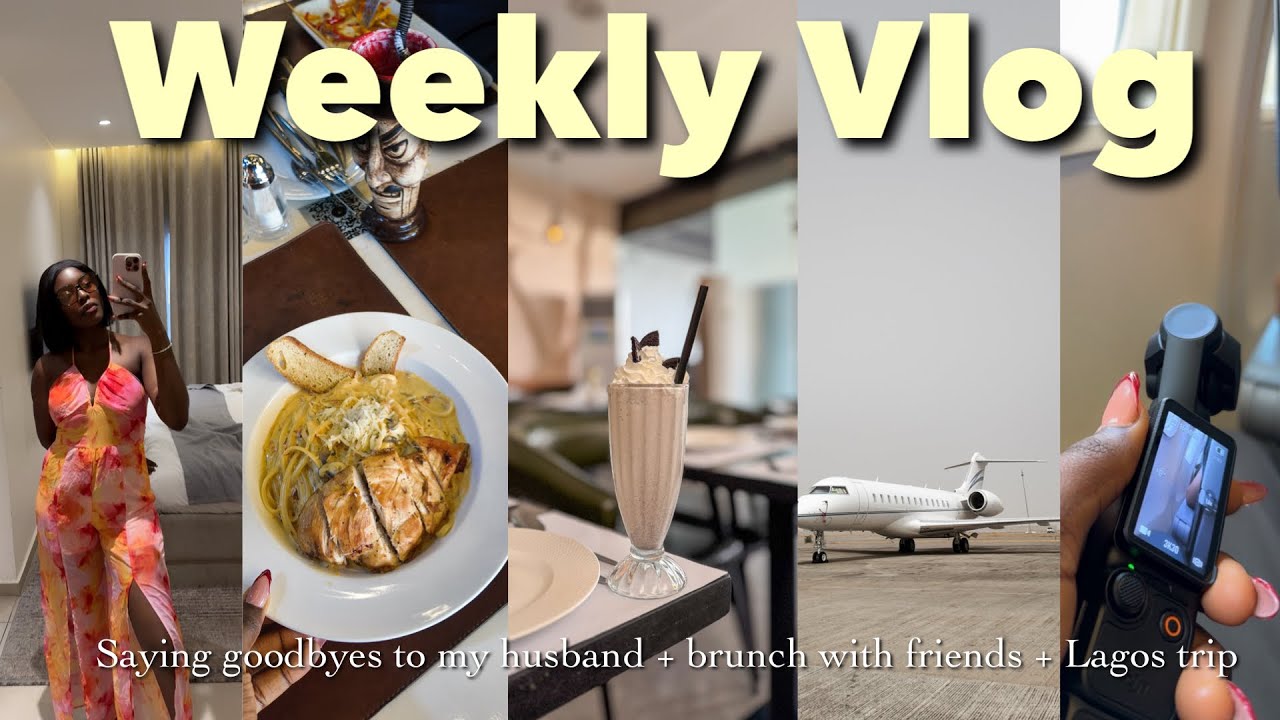 He Left Again… 💔 | Marriage in Nigeria + Abuja to Lagos Vlog + Brunch date 