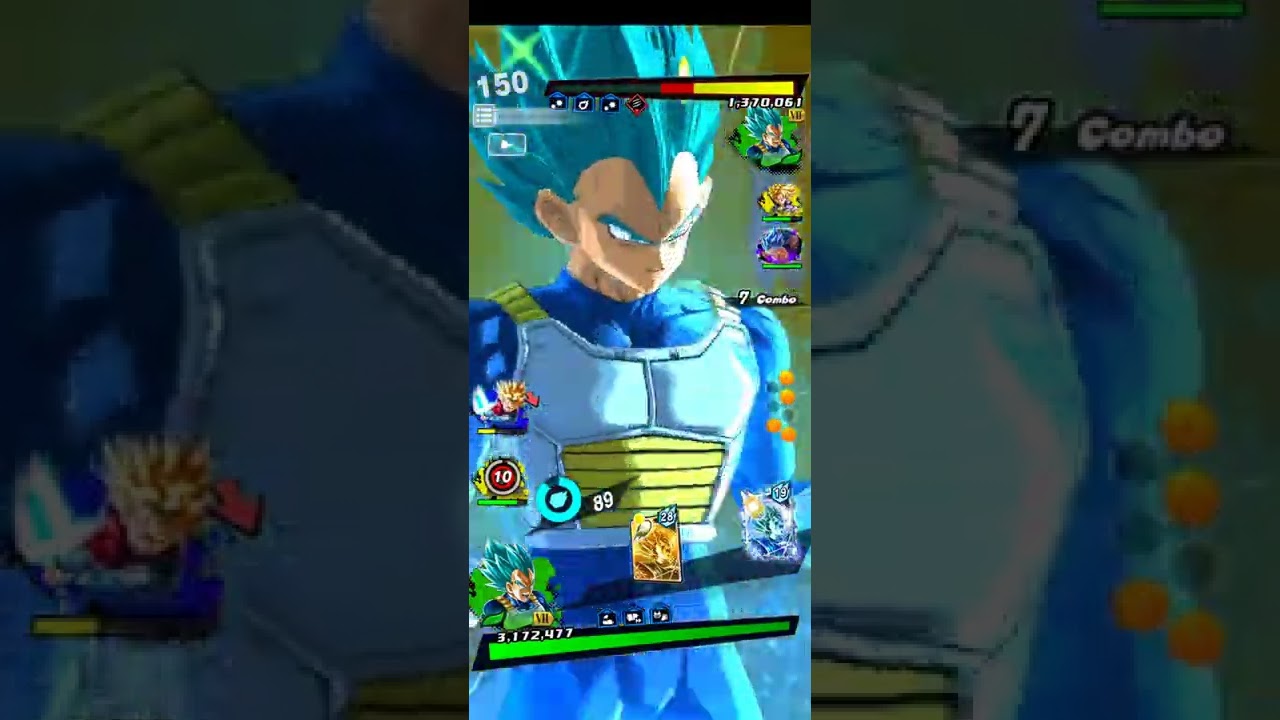 Lign&eacute;e royale de V&eacute;g&eacute;ta #1 #dragonballlegends