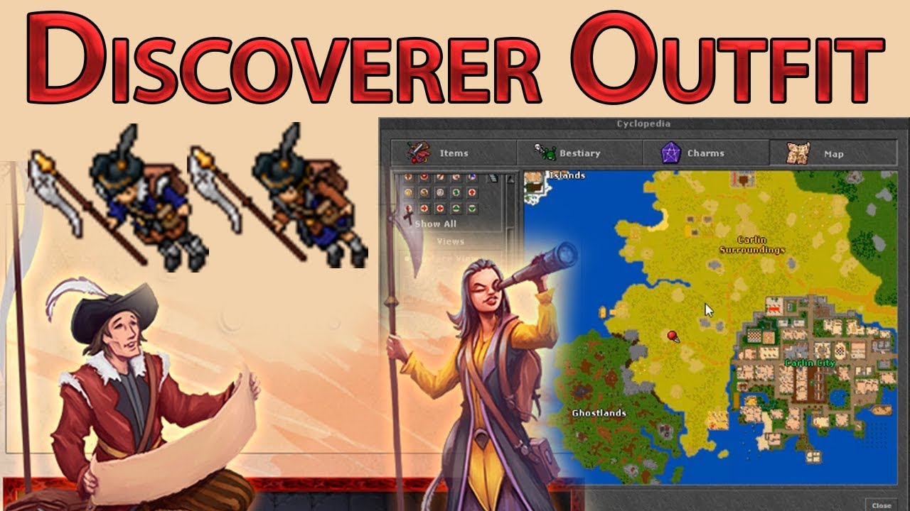 Tibia: Discoverer Outfit | ¿Cómo funciona? | Measuring Tibia Quest