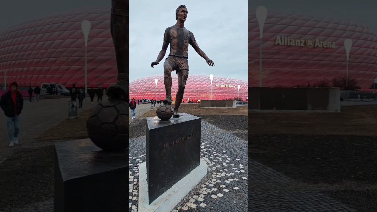 🙏🏻 Franz & Gerd | FC Bayern Legenden vor der Allianz Arena