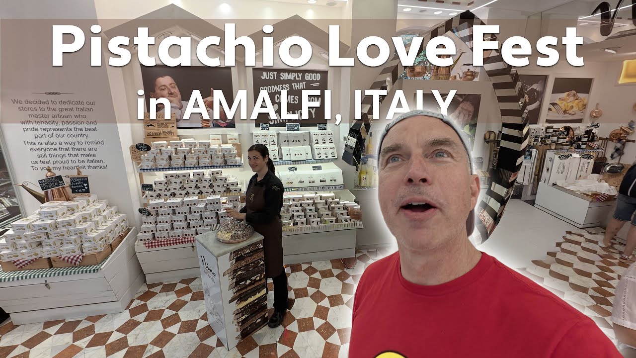 Pistachio Love Fest in Amalfi, Italy