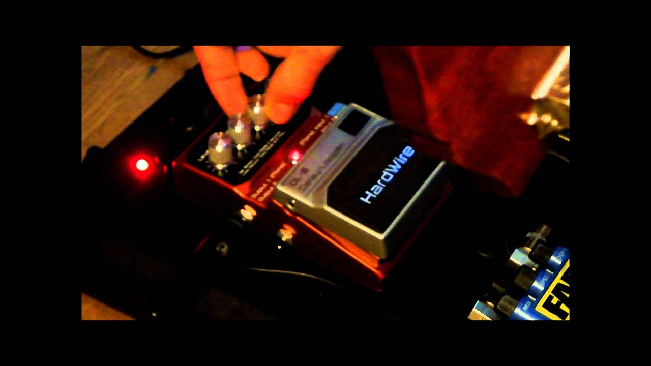 Hardwire DL-8 Delay/Looper Test