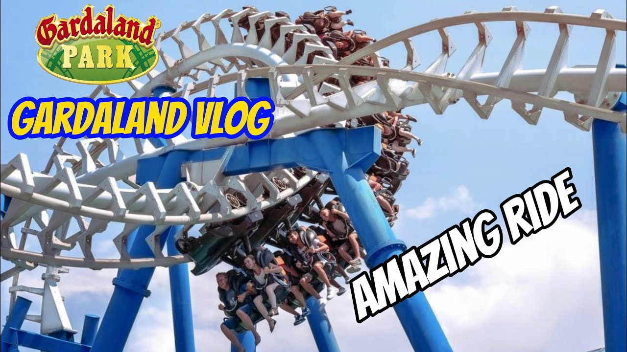 Gardaland park italy 🇮🇹  2025 #gardaland  blue tornado Gardaland