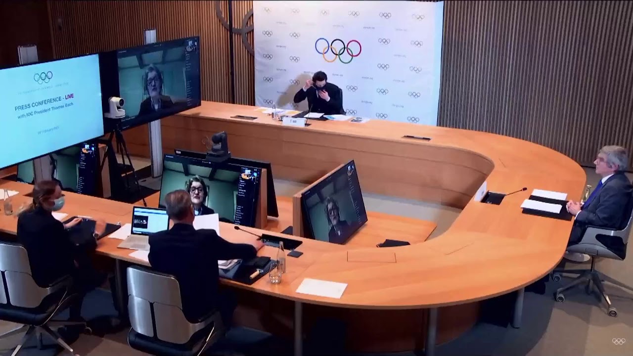LIVE: IOC President Thomas Bach gives an update on the 2021 Tokyo Olympics