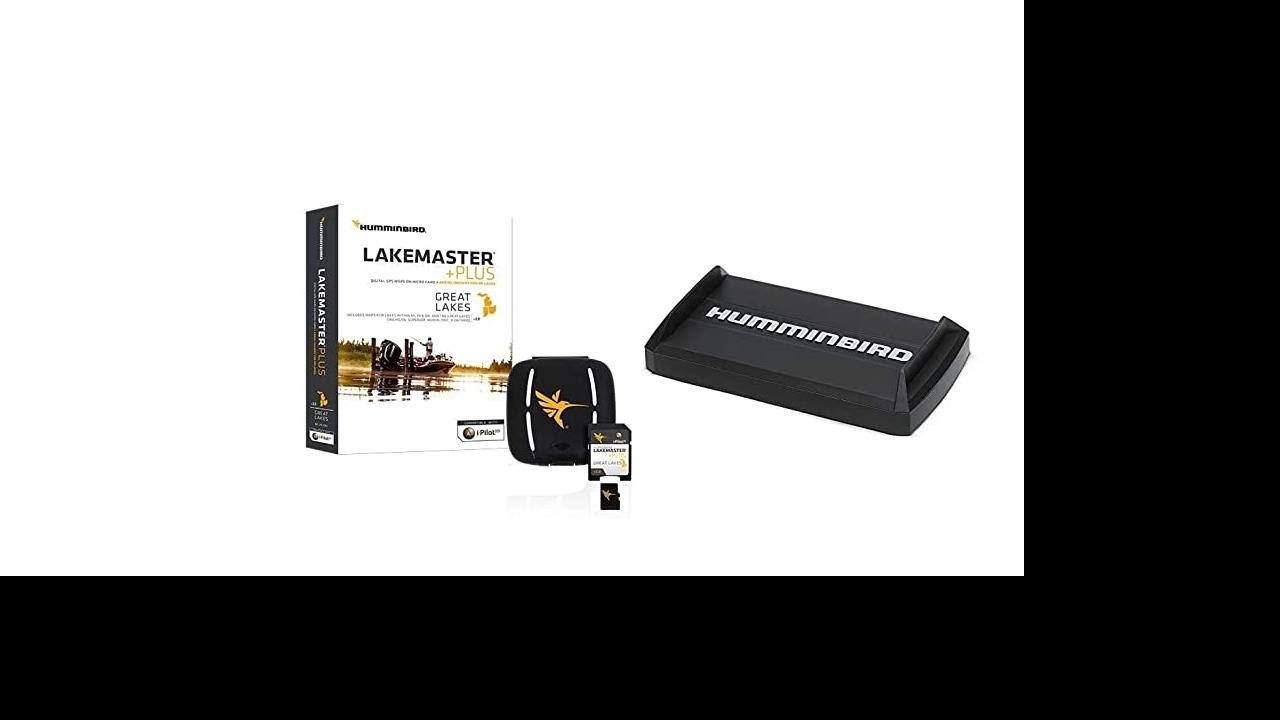 Humminbird LakeMaster Great Lakes Edition Digital GPS Lake Maps, Micro SD Card, Version 4