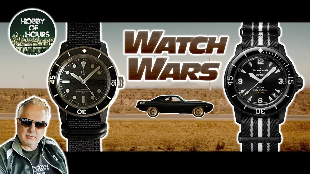 Watch Wars: Maratac LSA vs. Swatch Blancpain Ocean of Storms