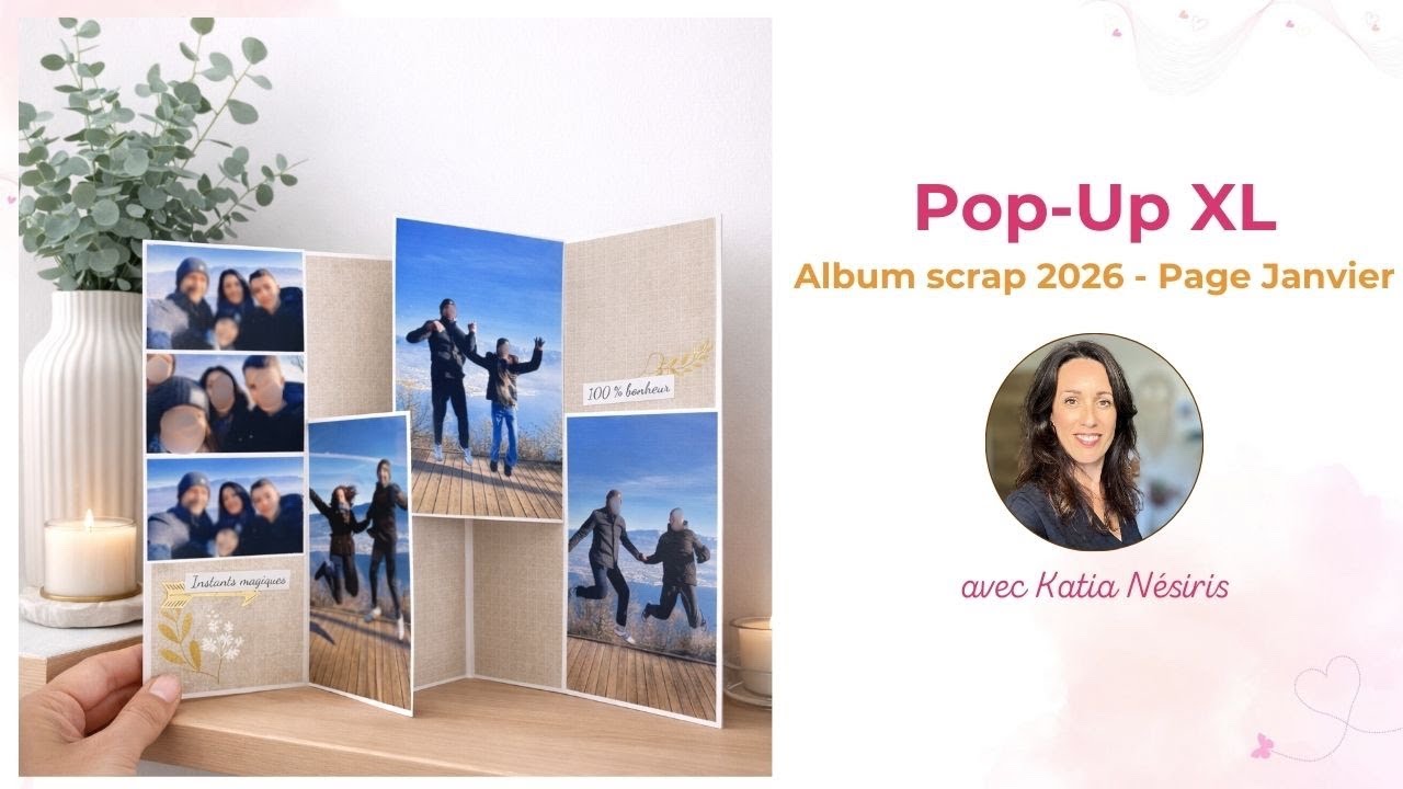 Live Pop-UP XL - Album scrap 2026 Janvier