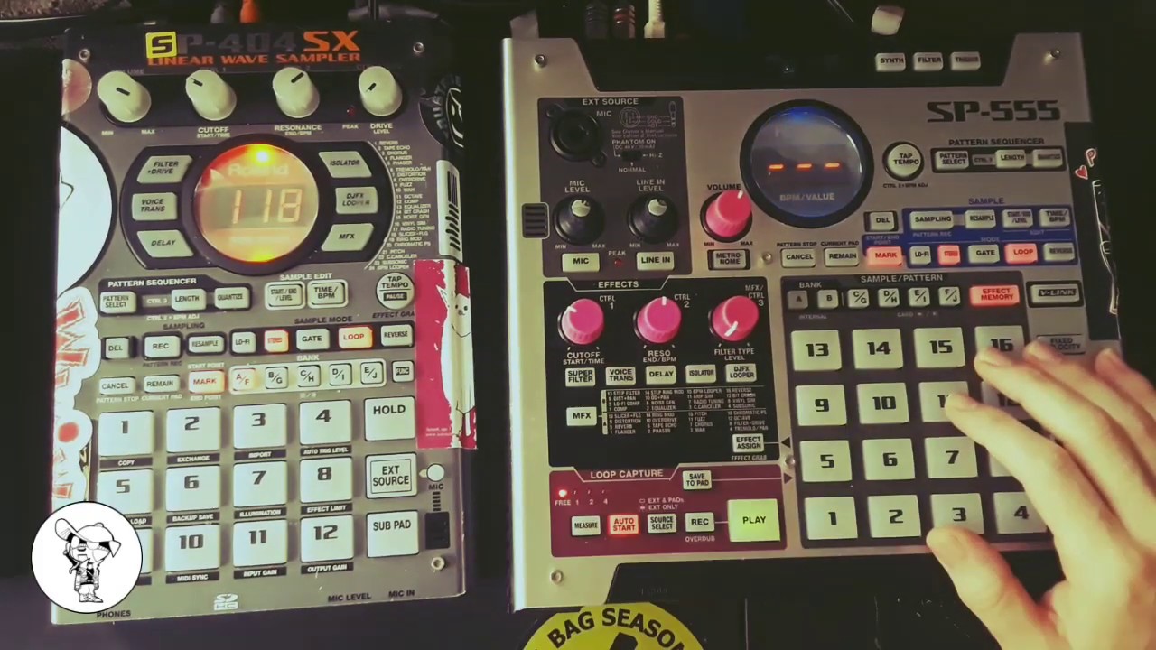 ROLAND SP555 // 5 unique features