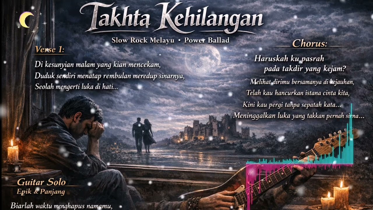 Lagu Slow Rock Melayu Terbaru 2026 - Takhta Kehilangan (Lirik Sedih Menyentuh Hati)
